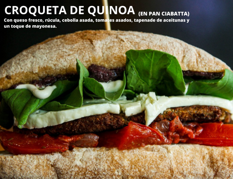 Croqueta de Quínoa